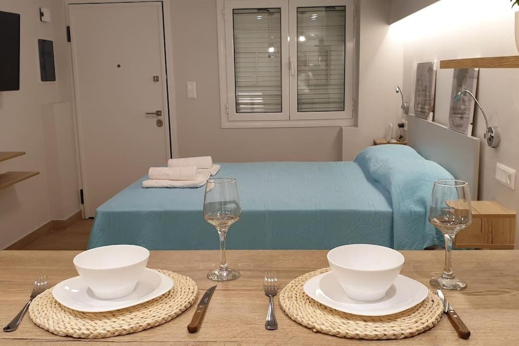 Stylish Studio Near Athens Hilton, Self Check-In! Экстерьер фото